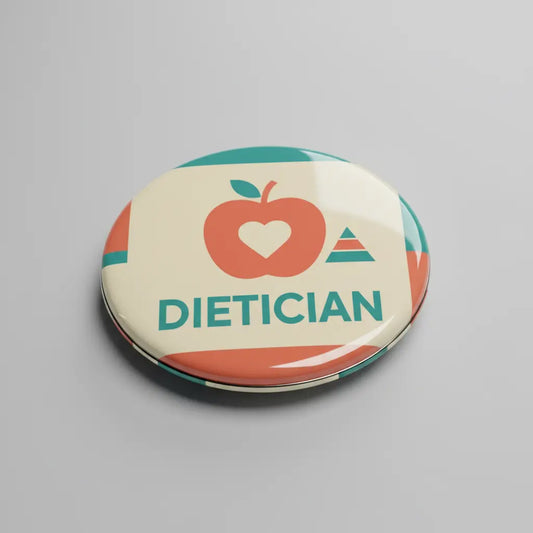 Dietician Pinback 2.25-inch
