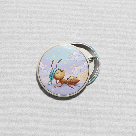 Dreamer Ant Pinback 2.25-inch