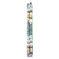 Printed lanyard keychain holder strap with metal clasp, multicolor face graphics