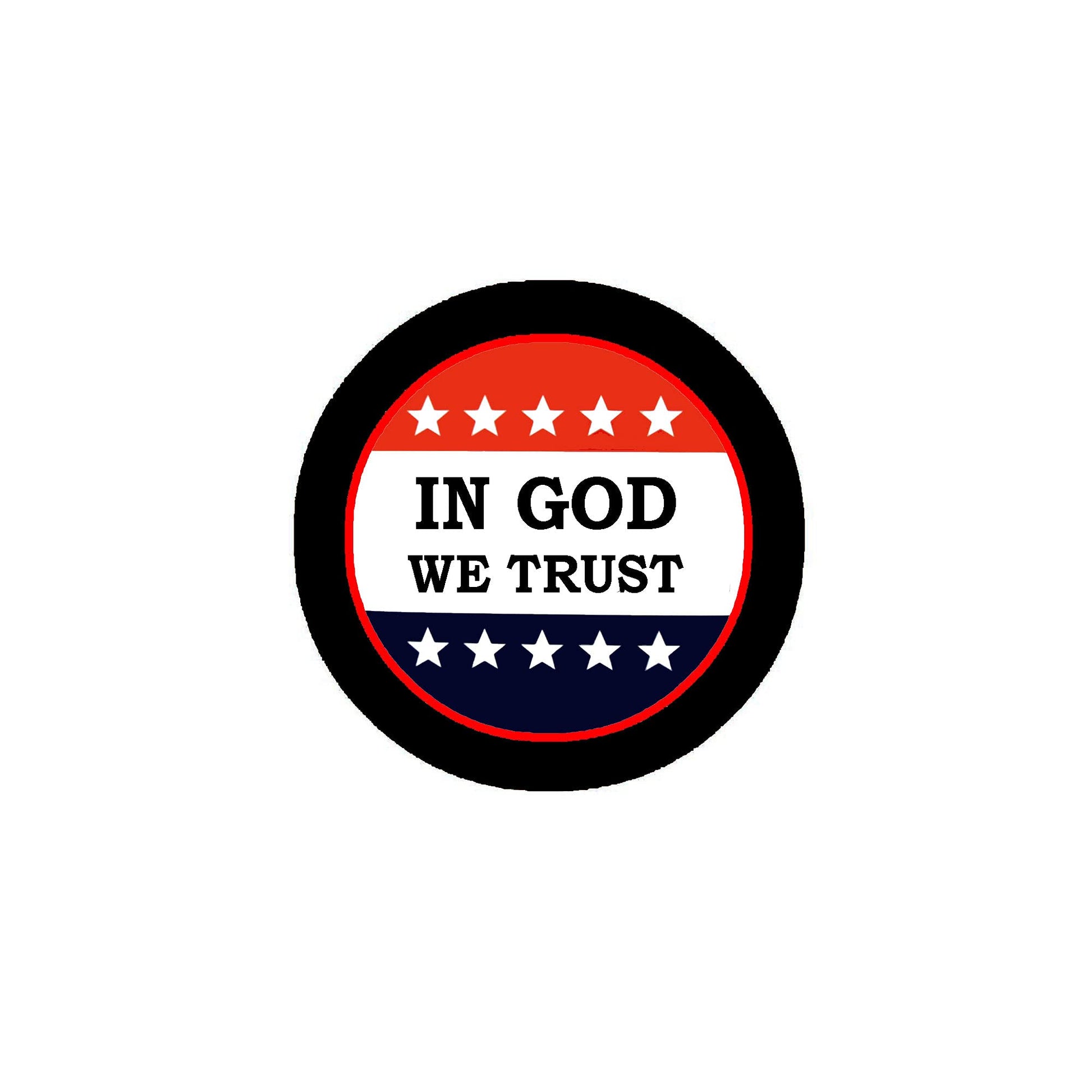 In God we trust Pinback 2.25-inch Default Title
