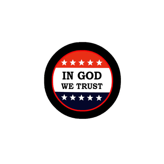 In God we trust Pinback 2.25-inch Default Title