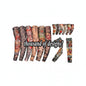 Assorted tattoo sleeve set with multicolor tattoo-style artwork and elastic cuff