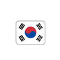 South Korea flag mouse pad with taegeuk and four trigram symbols