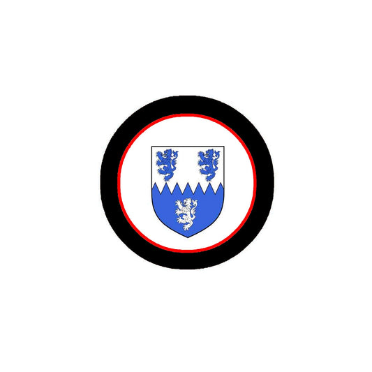 Scanlon 3-inch Coat of Arms Fridge Round Magnet Default Title