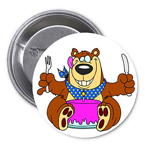Happy Birthday Year 1.25-inch Pinback Button Pin Party Favor Default Title