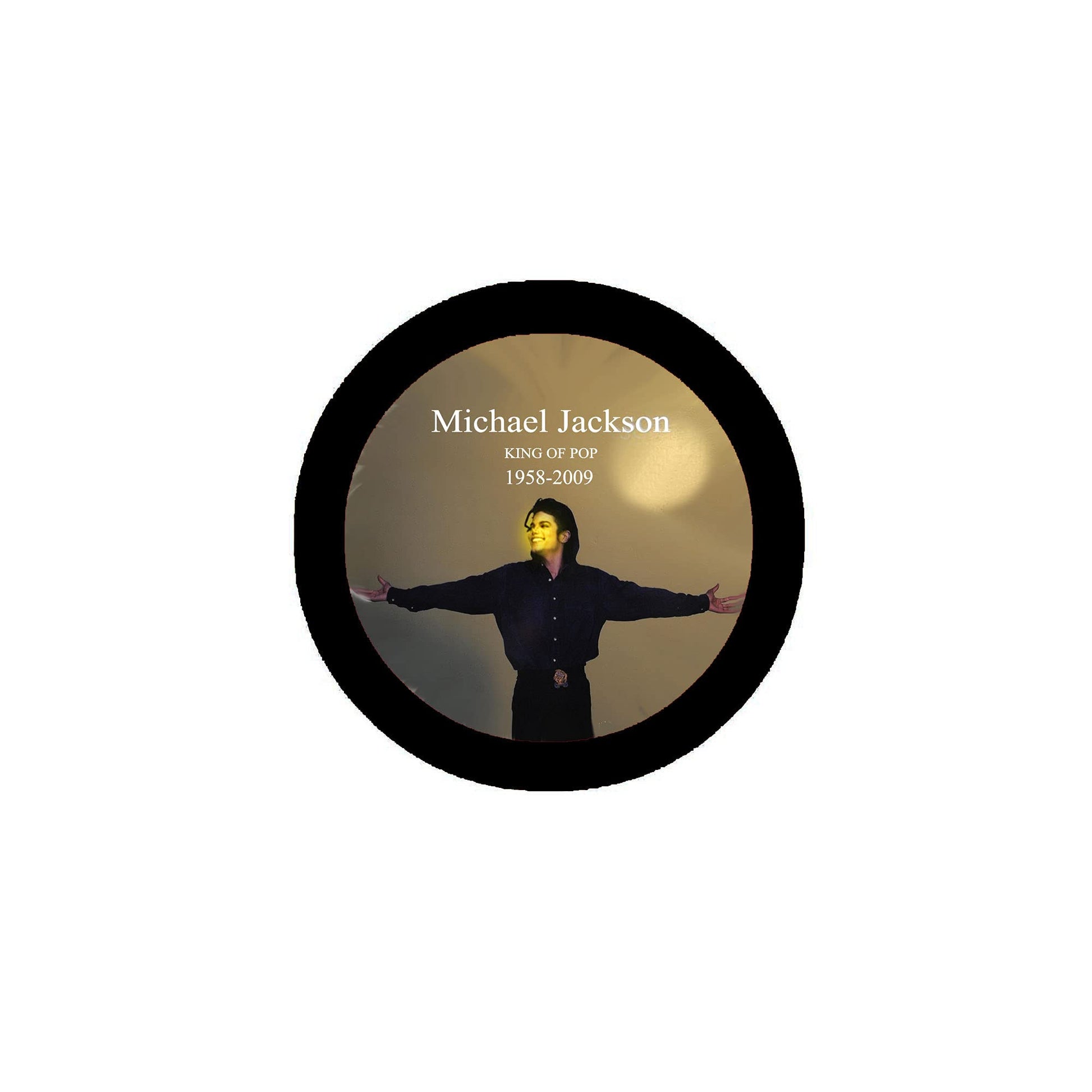 Funeral 2.25-inch Pinback Badge Michael Forever Default Title