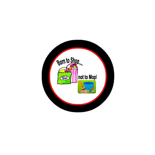 Born to Shop Pinback 2.25-inch Default Title