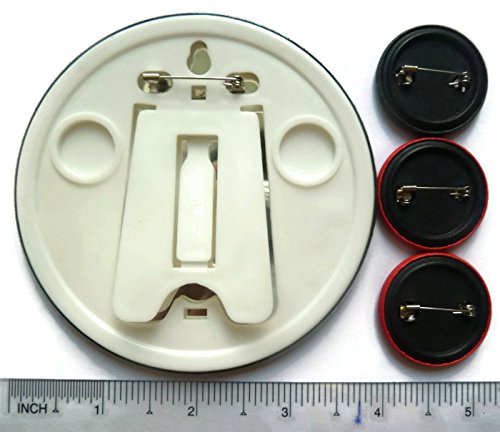 Chic 4 in 1 Emoticon GREAT SEAL MINNESOTA MN US Flag Jumbo Badge Button Pin 3.75