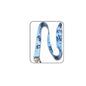 Baby blue animal-themed lanyard with metal hook clasp