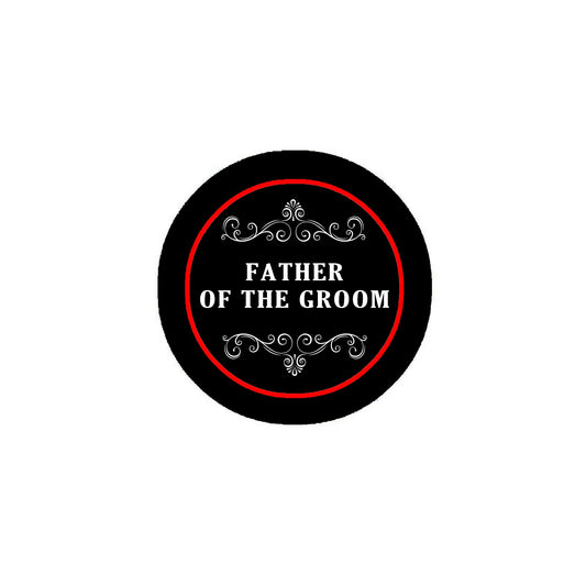 Father of The Groom Pinback 2.25-inch Default Title
