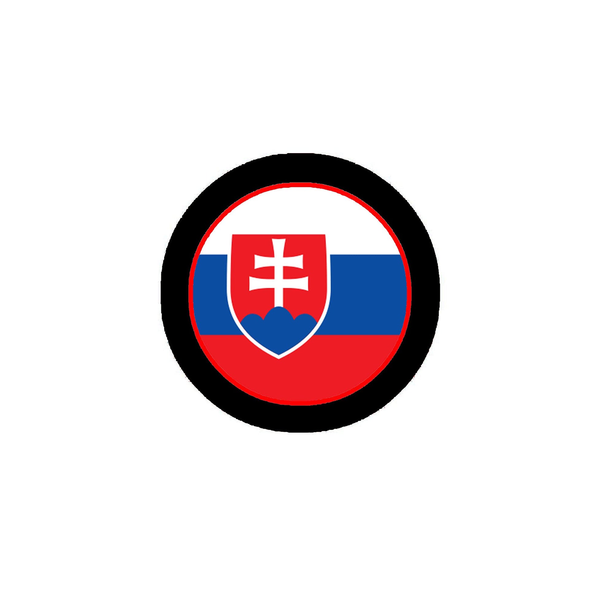 Slovakia Flag Pinback 2.25-inch Default Title