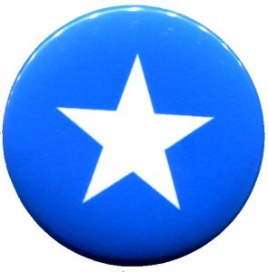 Somalia Flag Somali Pin Pinback Badge Button New Handmade Design From Thailand