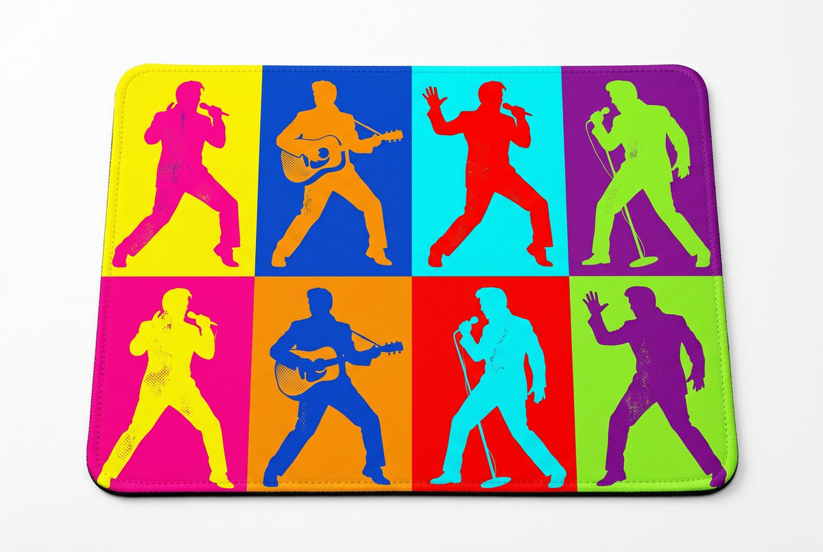 Eight Elvises Mousepad