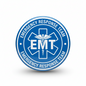 Emergency Response Team EMT Pinback 2.25-inch 12 Pcs