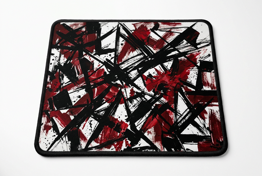 Emilio Vedova Picture of Time Barrier Mousepad