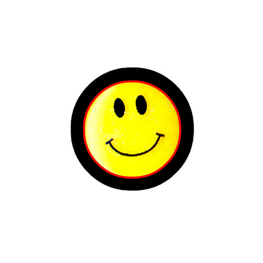 Retro Smiling Emoticon Smile Pinback 1.25"