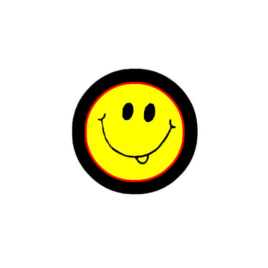 Retro Expression Emoticon Smile Pinback 1.25"