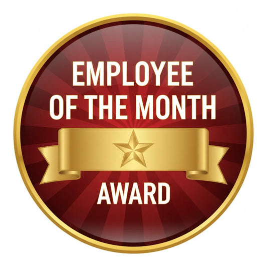 Employee of the month Pinback 2.25-inch