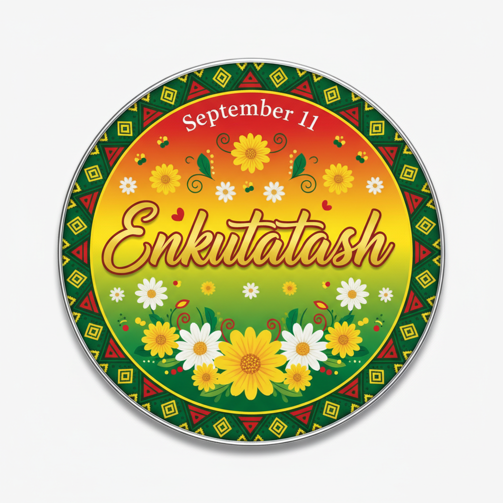 Enkutatash (September 11) Pinback 2.25-inch
