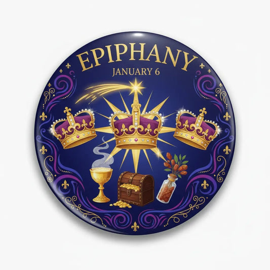 Epiphany (Jan 6) Pinback 2.25-inch