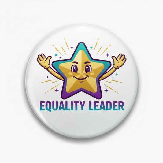 Equality Leader Star Pinback 2.25-inch