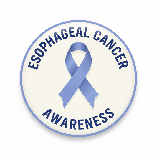Esophageal Cancer Awareness Pinback 2.25-inch