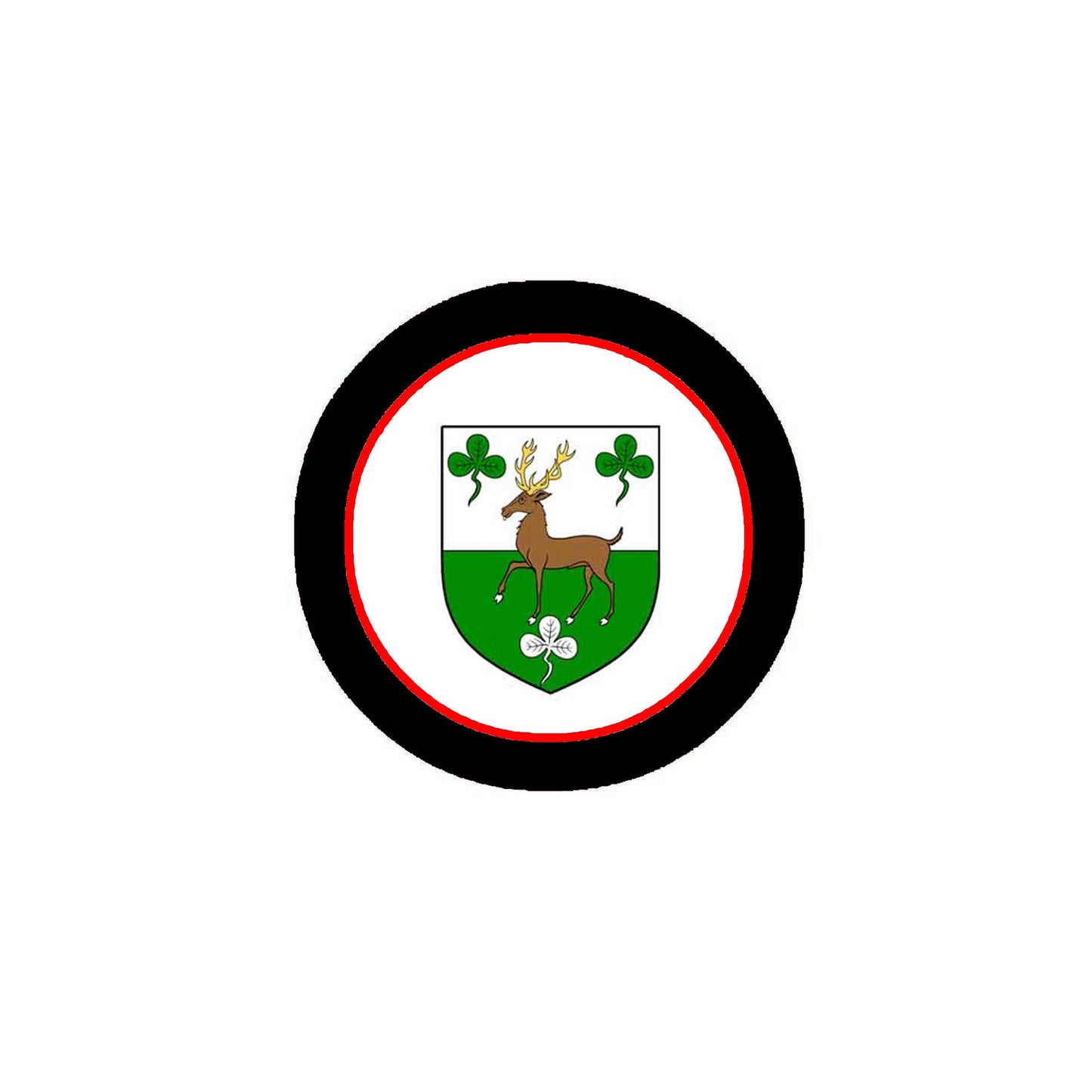 O'Connell 3-inch Coat of Arms Fridge Round Magnet Default Title