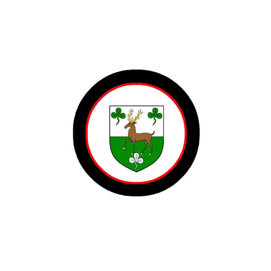 O'Connell 3-inch Coat of Arms Fridge Round Magnet Default Title