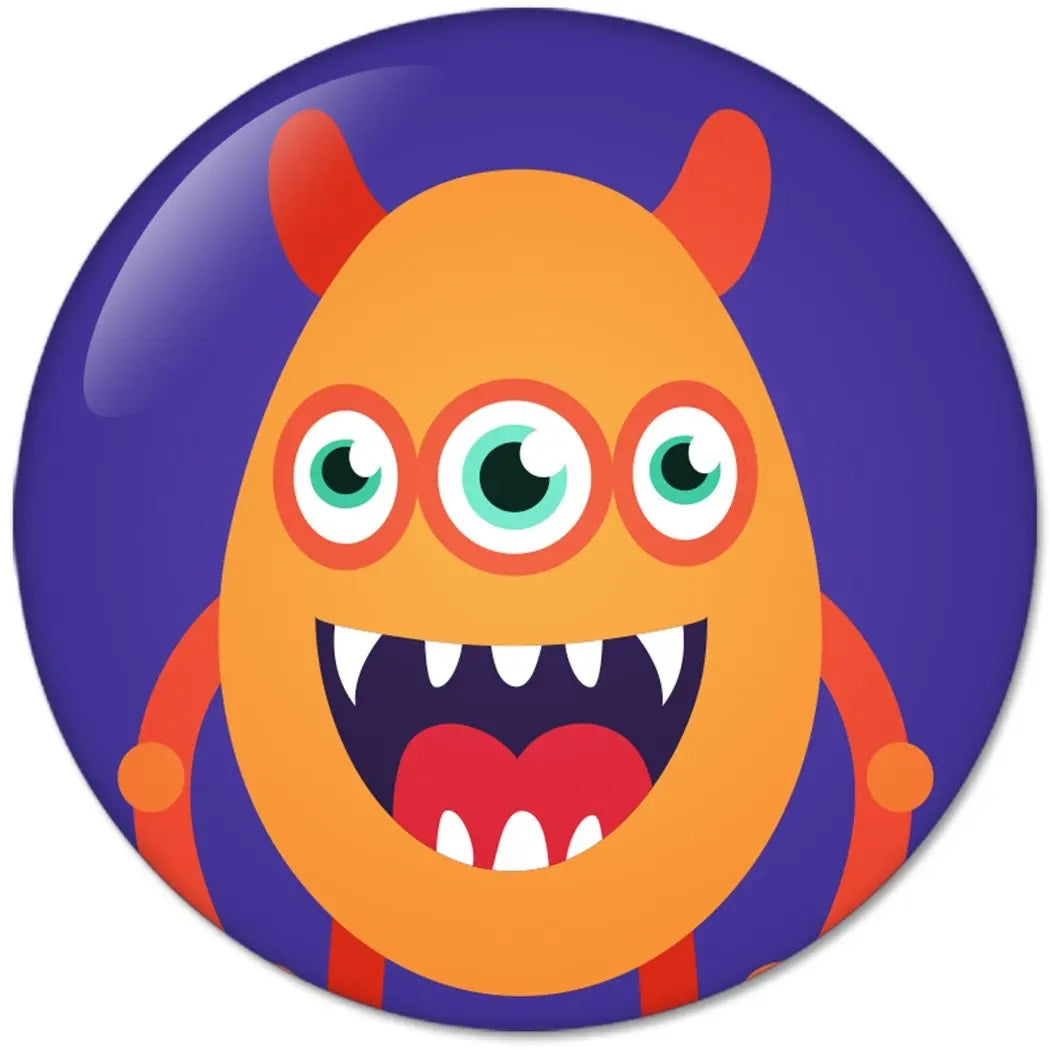  Monsters Avatars 1 : Pinback Buttons 2.25 Inch (58mm) Default Title