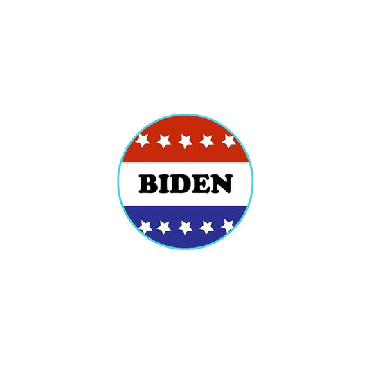Biden Stripes Stars Pinback 2.25-inch Default Title