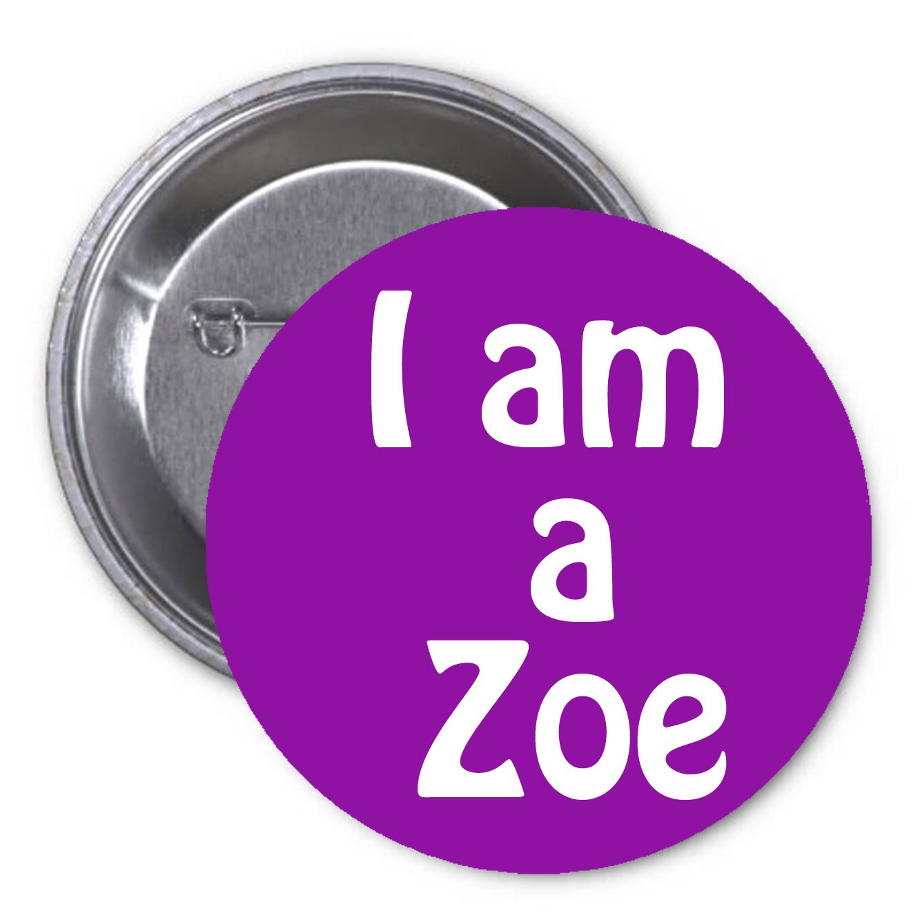 I am a Zoe BobJack Horseman 2.25-inch Pinback Button Pin Humor Cartoon Default Title