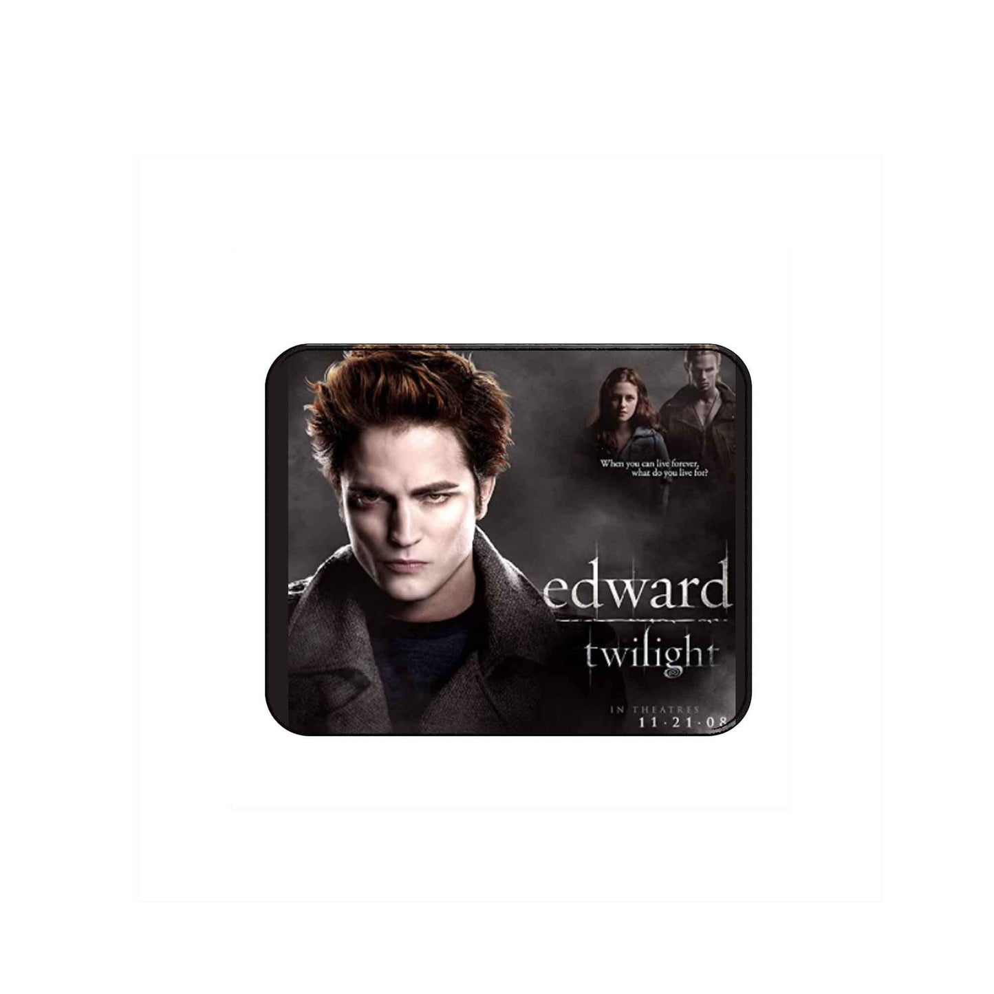Edward Bella Brown Computer Mouse Pad 9.7" x 8.5"