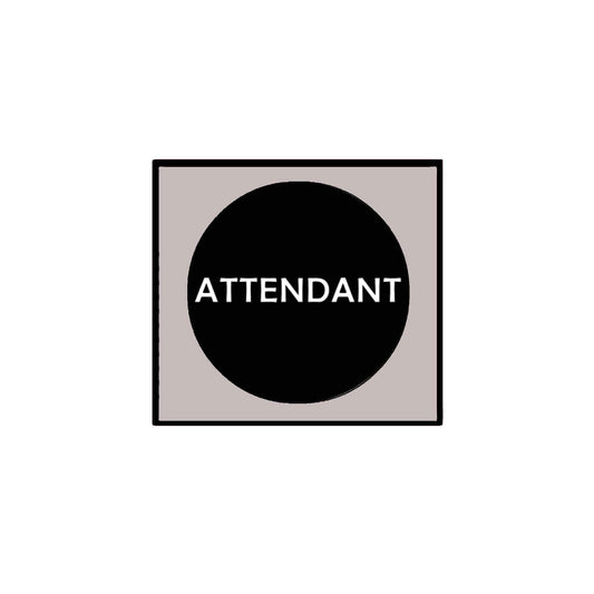 Attendant Wedding Concert Event 12 Pcs Pinback 1.25" for Jackets, Backpacks, etc.