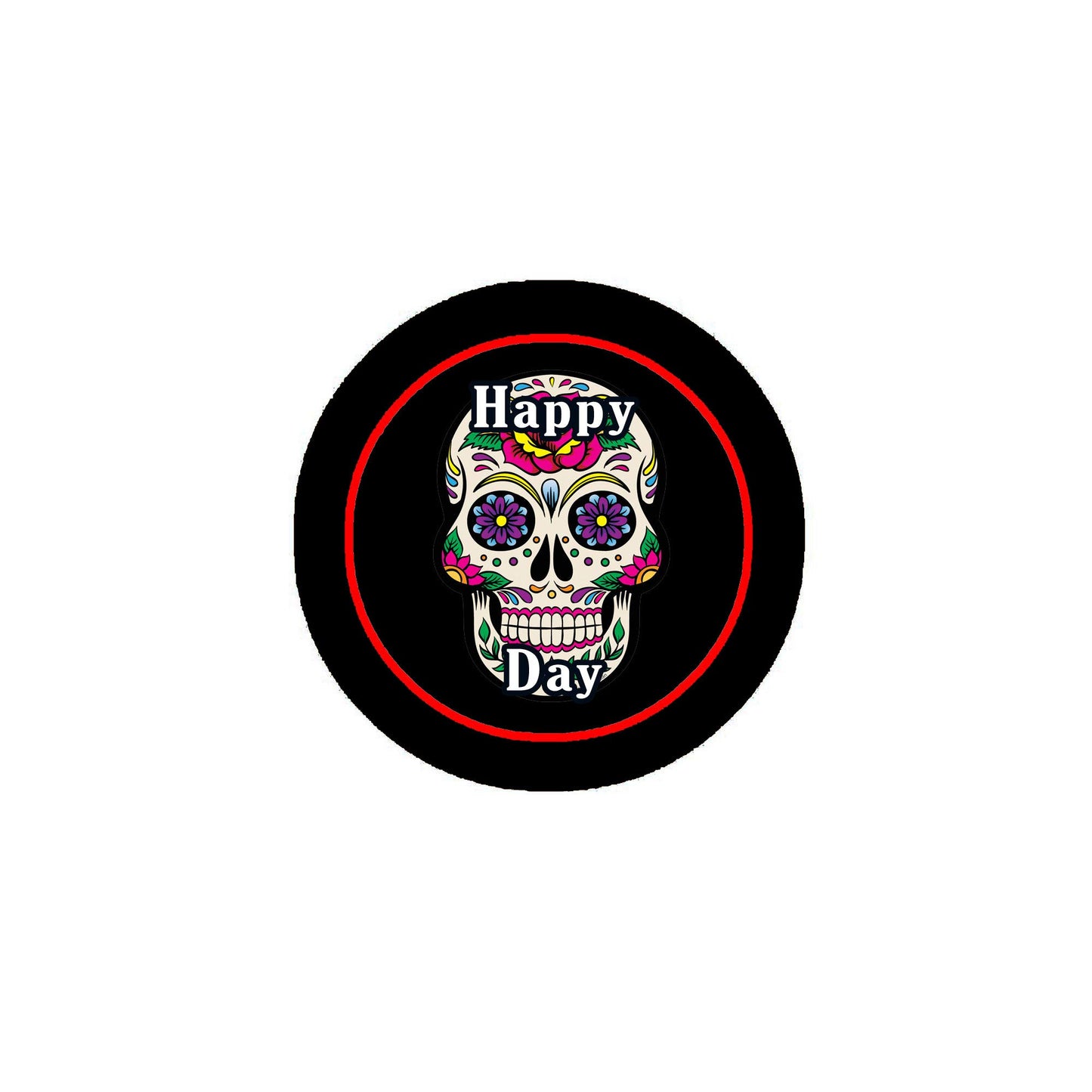 Sugar Skull Day of The Dead Set Mexican Styles 12 Pcs Set Pinback 1.25-inch Default Title