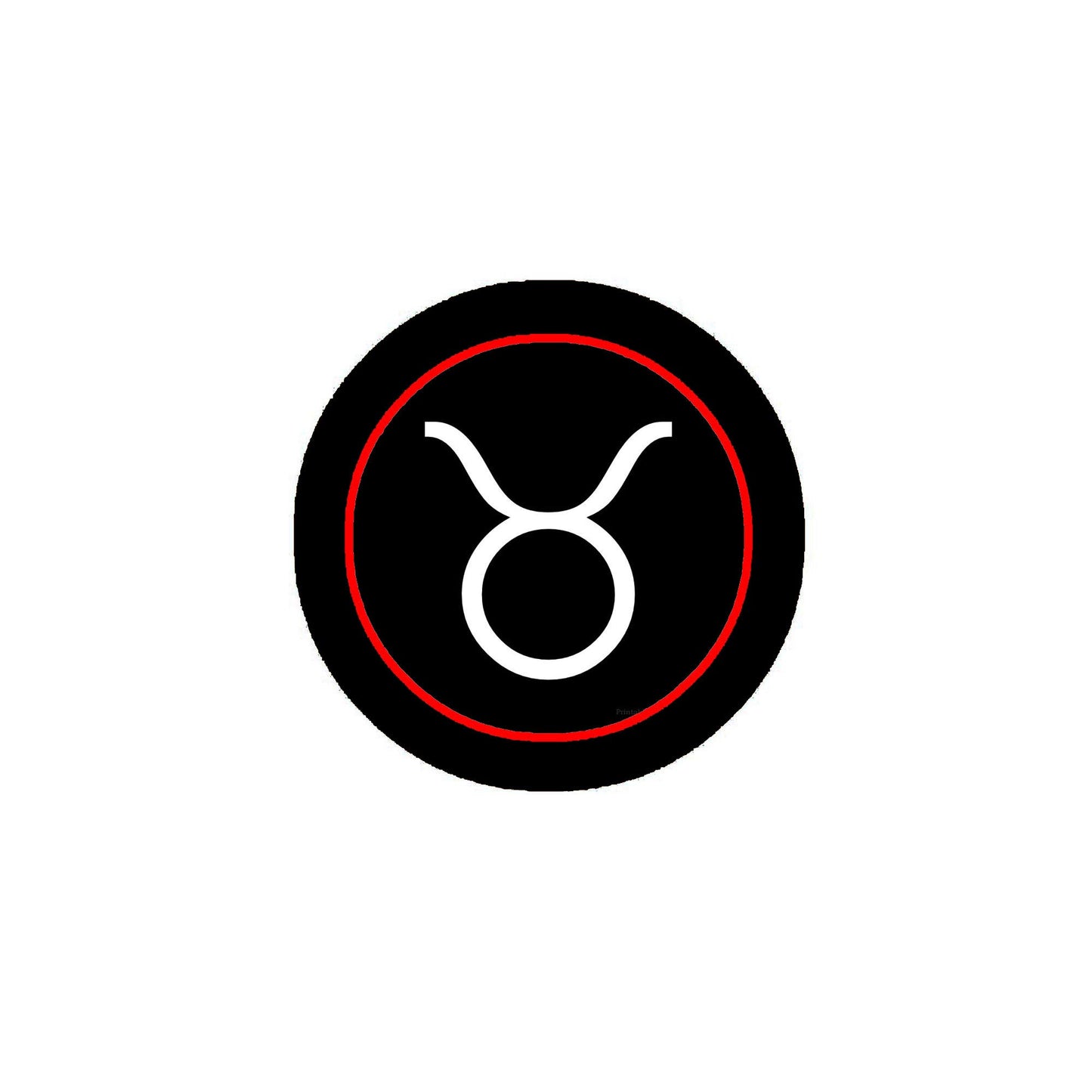 Taurus Zodiac 2.25-inch Pinback Zodiac Sign Default Title