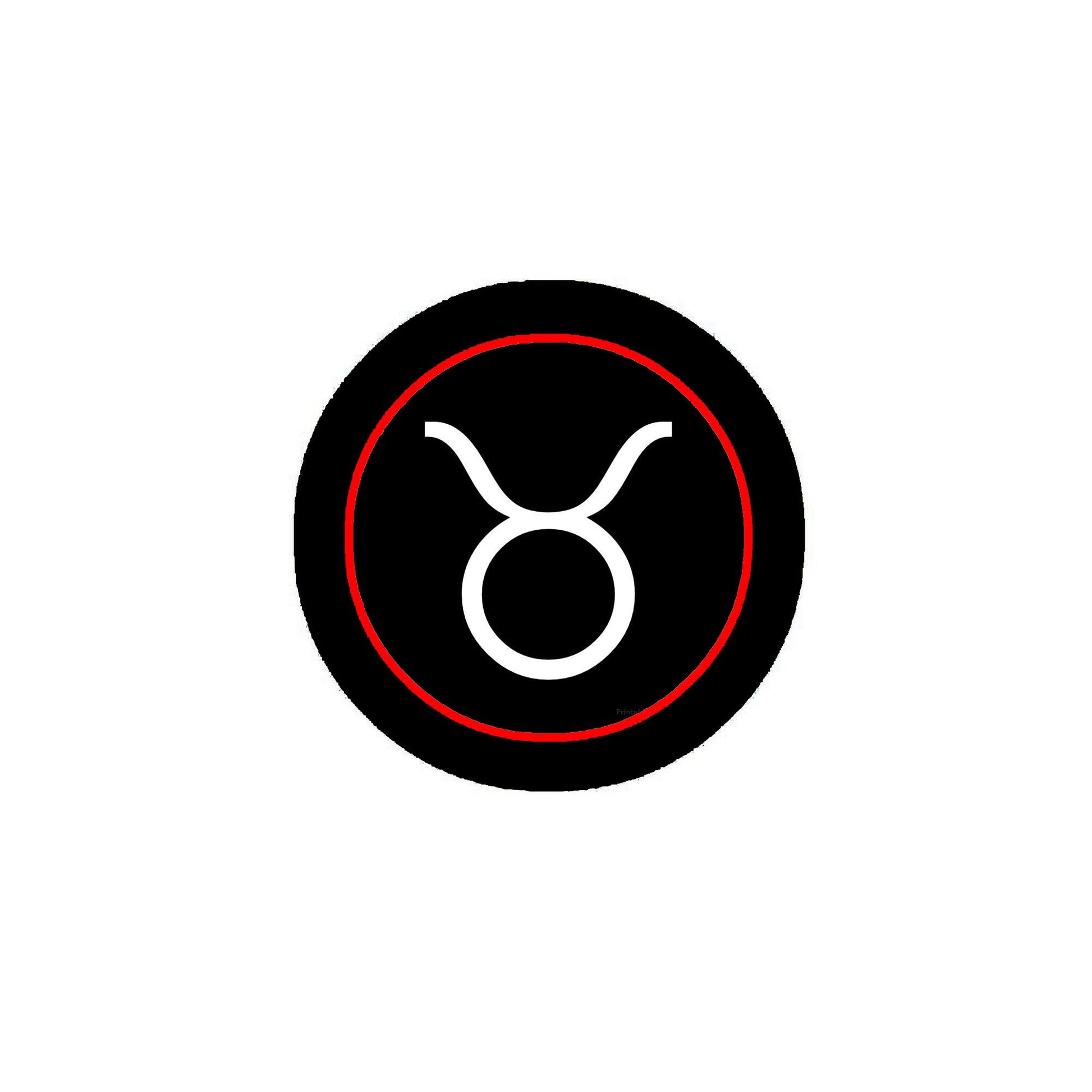 Taurus Zodiac 2.25-inch Pinback Zodiac Sign Default Title
