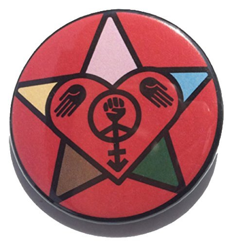 2-Pack Solidarity/Resistance Symbol Button