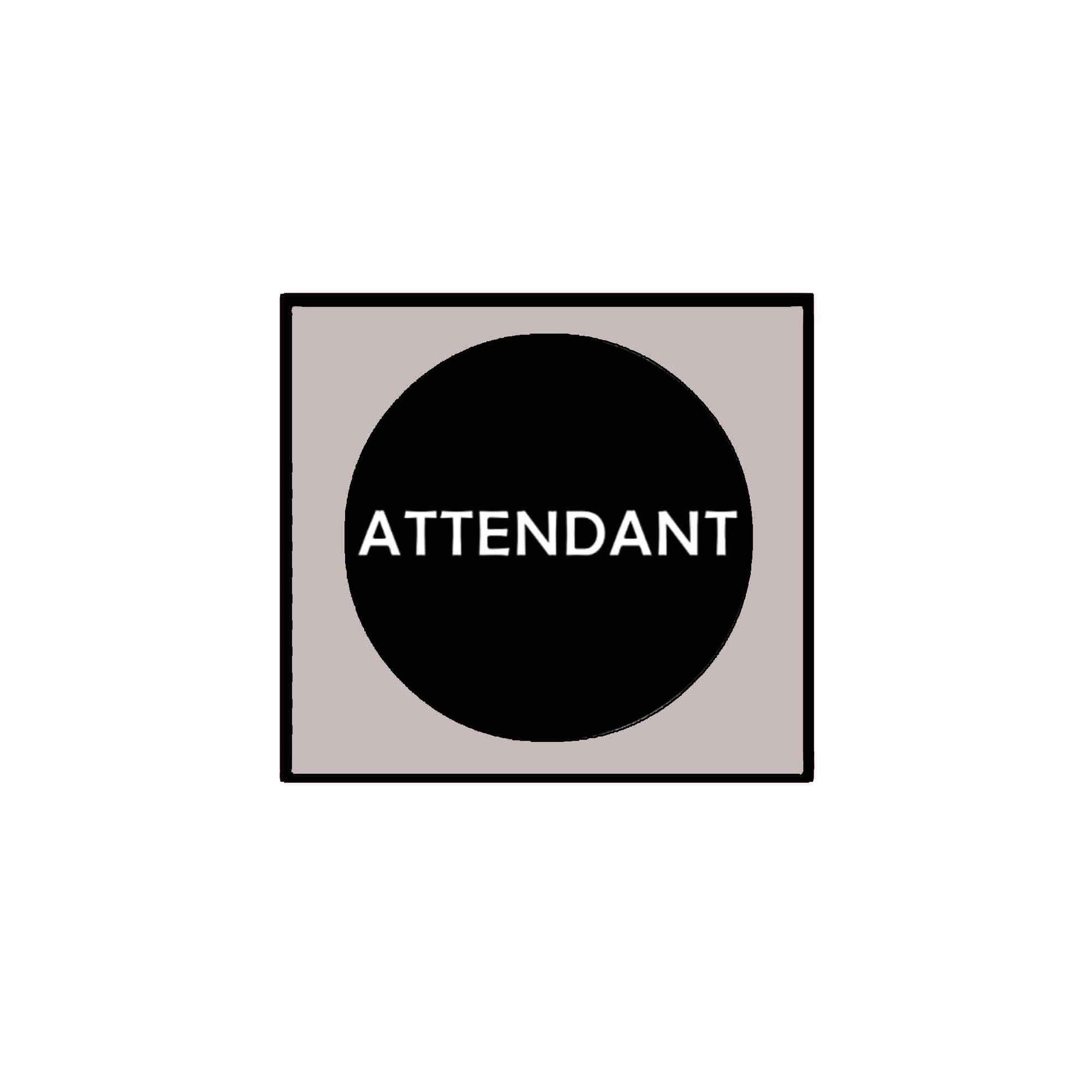 Attendant Wedding Concert Event 12 Pcs Set Pinback 1.25-inch Default Title
