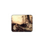 Alice illustrated mouse pad with rounded corners, vintage girl in forest scene