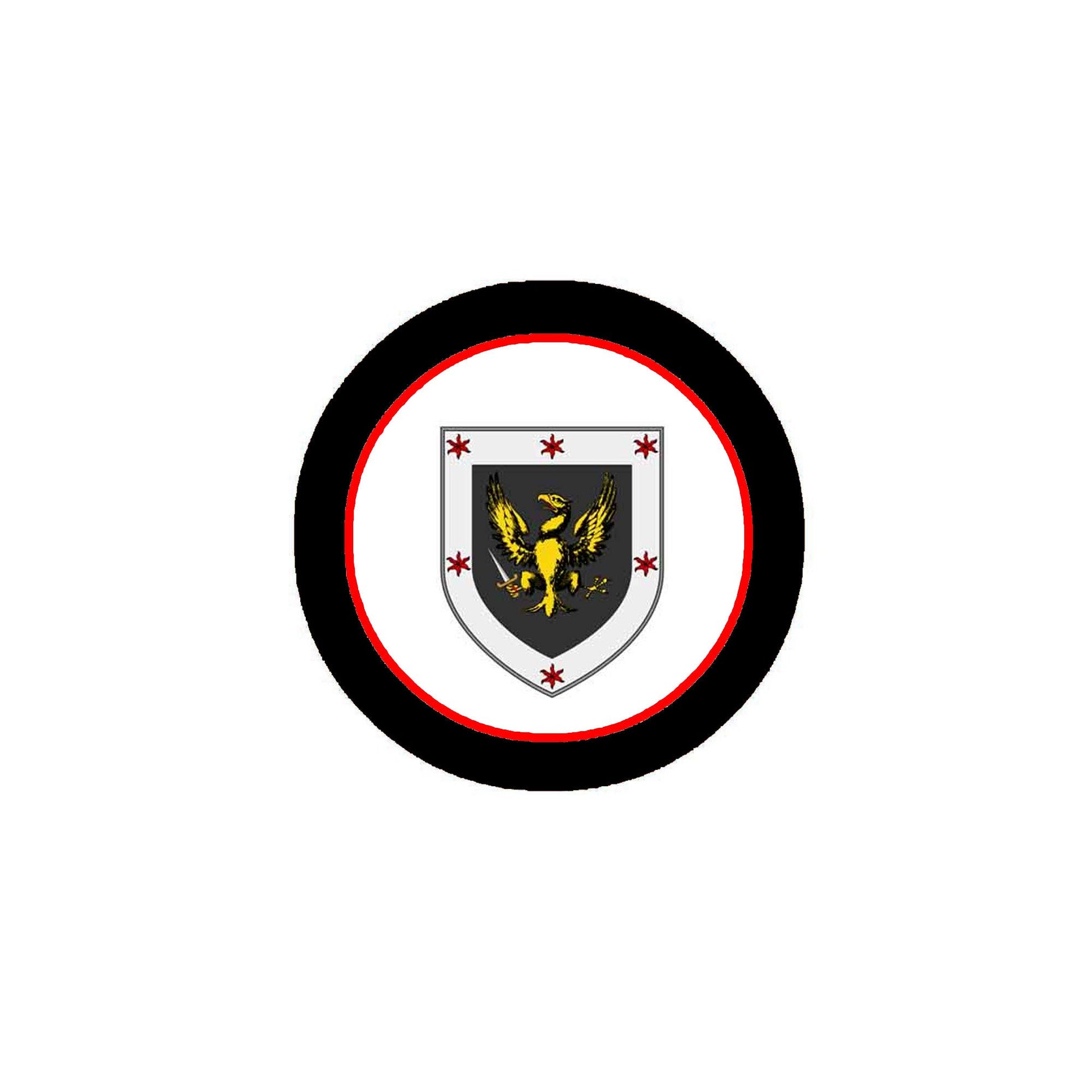 McAndrew 3-inch Coat of Arms Fridge Round Magnet Default Title