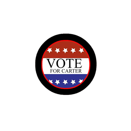 Vote for Carter Pinback Badge 2.25"
