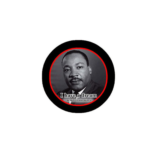 Dr. Martin Luther King Jr Pinback Badge 2.25"