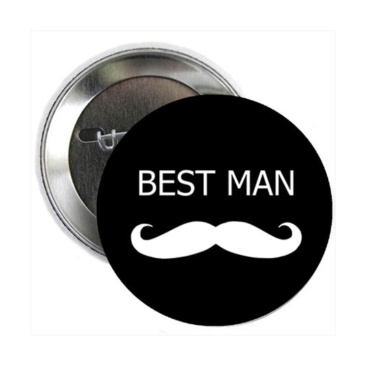 1 Pc Best Man 2.25" Pinback Button Pin for Jackets, hats, etc