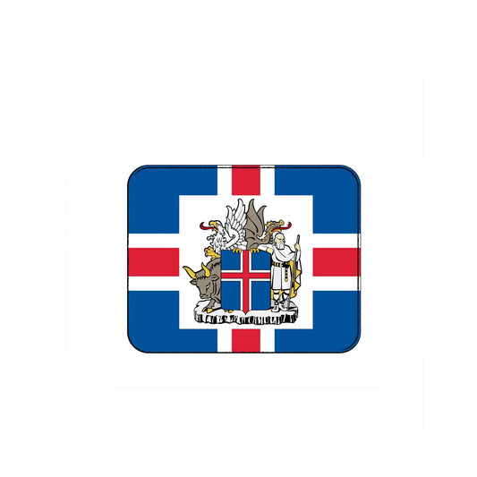 Iceland Country Flag Mousepad for Computers Default Title
