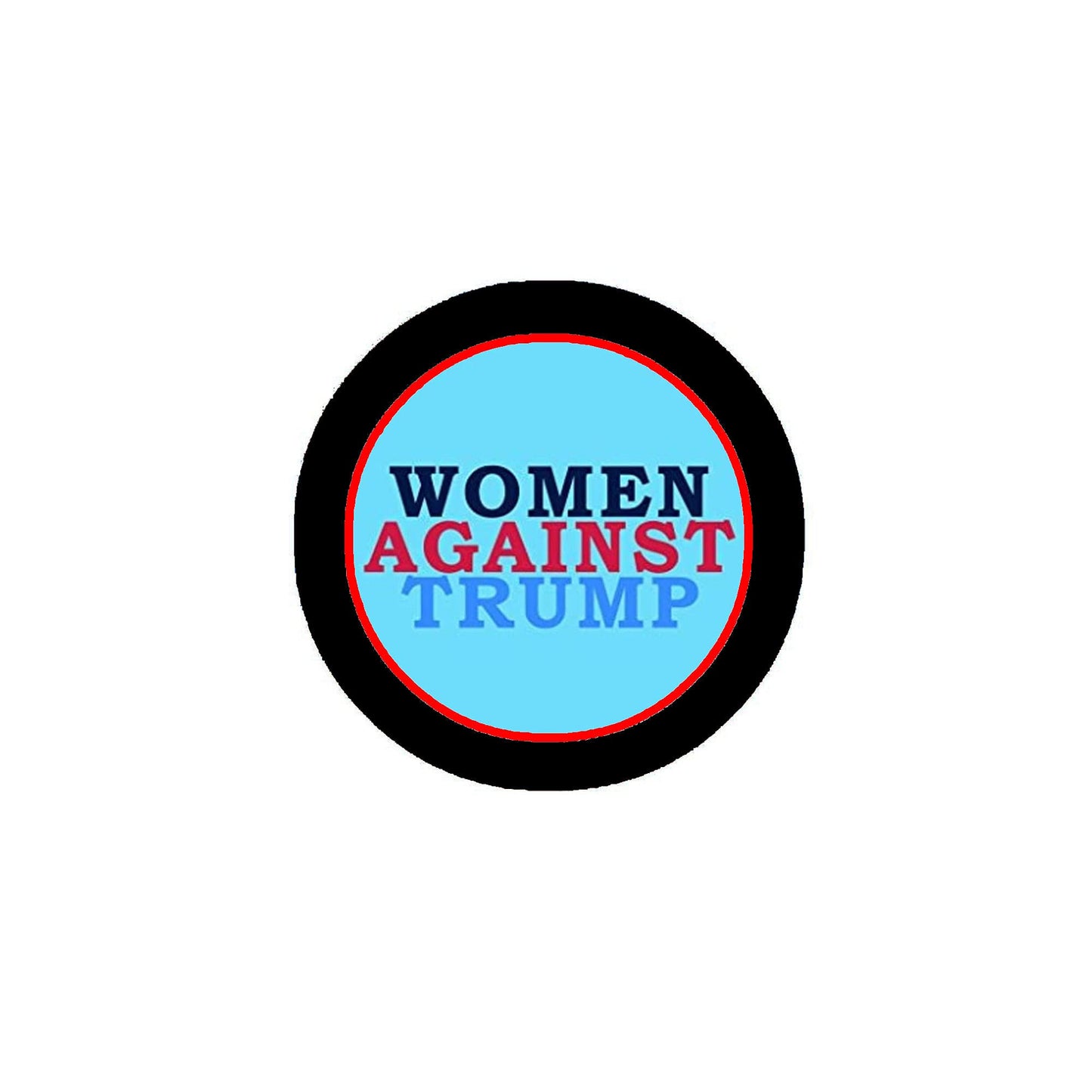 Women against Trump Pinback Button Pin 1.25"