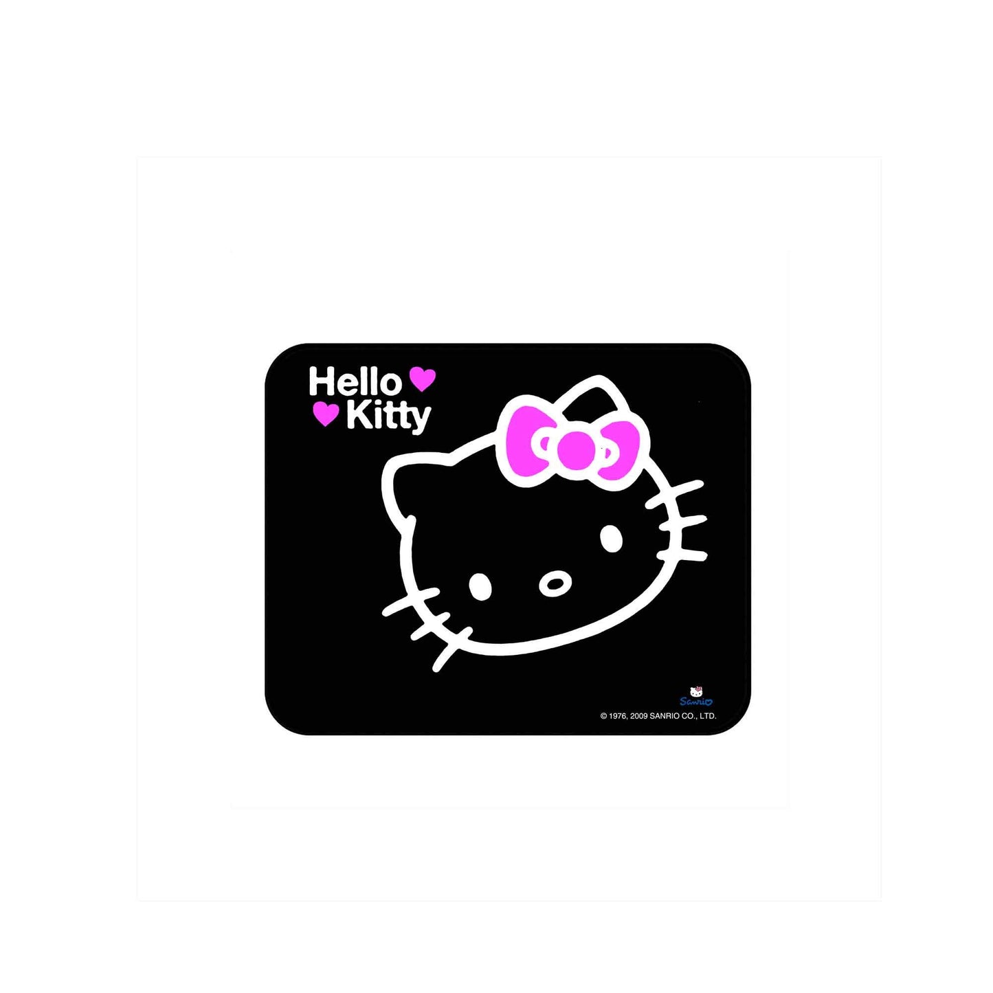 Hello Face Mousepad Blk Default Title