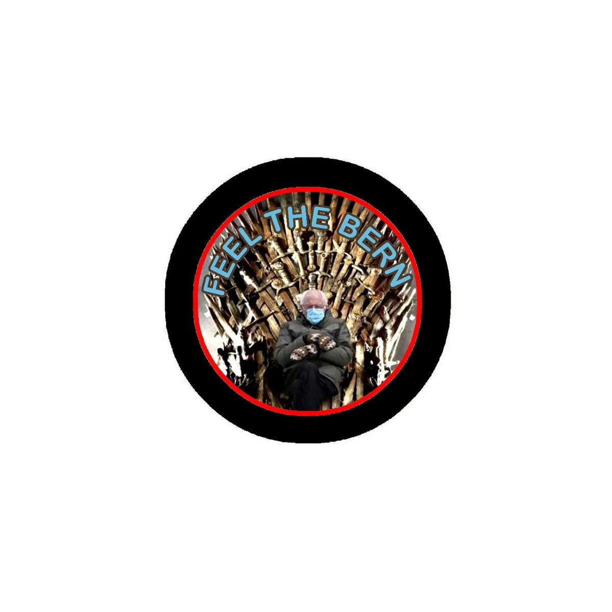 Feel The Bern Movie Magnet 3-inch - My Pinbacks
