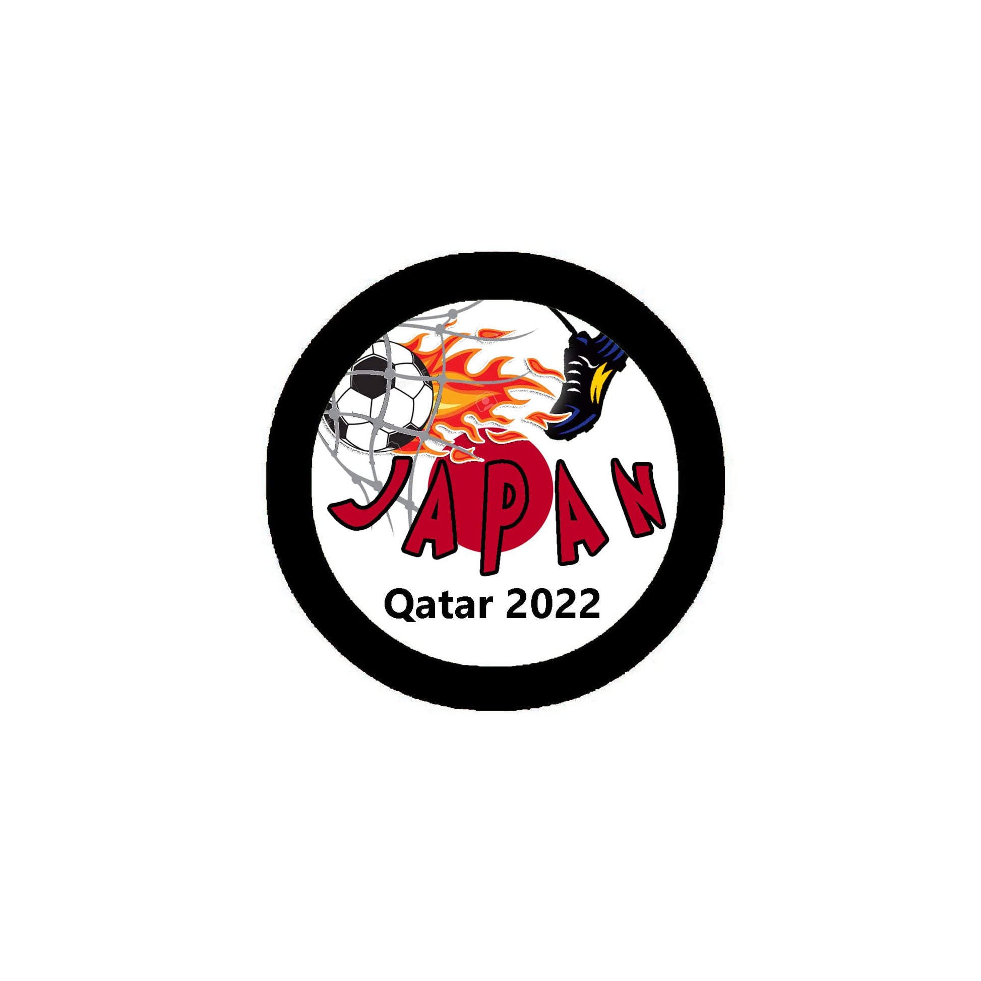 Japan Football Soccer 2.25-inch Pinback 2022 Default Title
