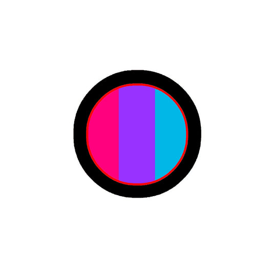 Androgynous Pride Flag 2.25" Pinback or Jackets, Backpacks, etc.