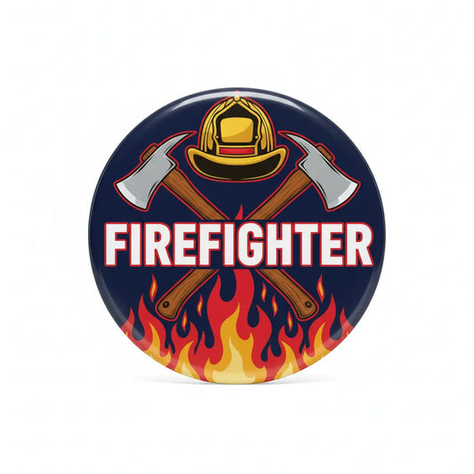 FIREFIGHTER Pinback 2.25-inch